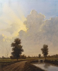 Zulfiqar Ali Zulfi, 24 x 30 Inch, Oil on Canvas, Landscape Painting-AC-ZUZ-110